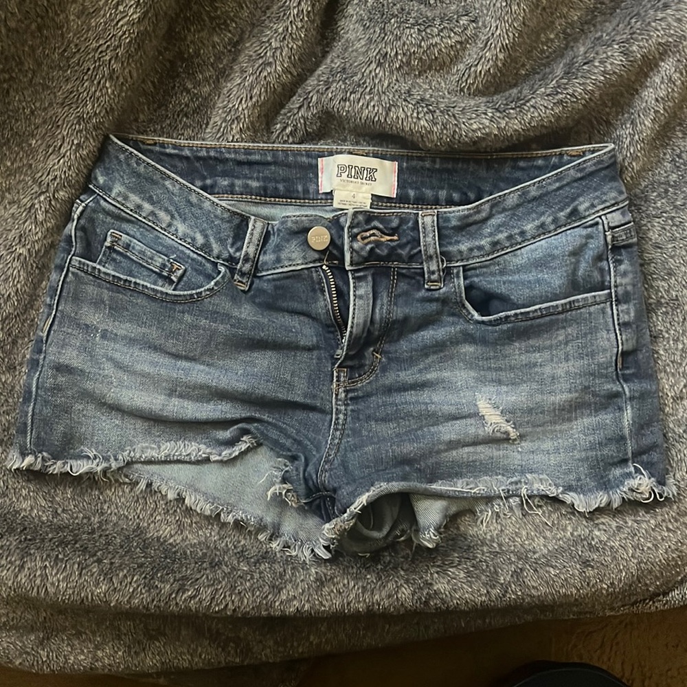 Denim PINK shorts
